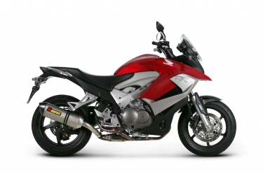 Akrapovic Slip-on Line Titanium met E-keur Honda Crossrunner 2011-2014